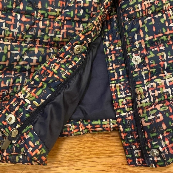 Land’s End Down Filled Puffer Jacket Womens SZ S 6-8 packable coat fall Winter - Picture 5 of 10